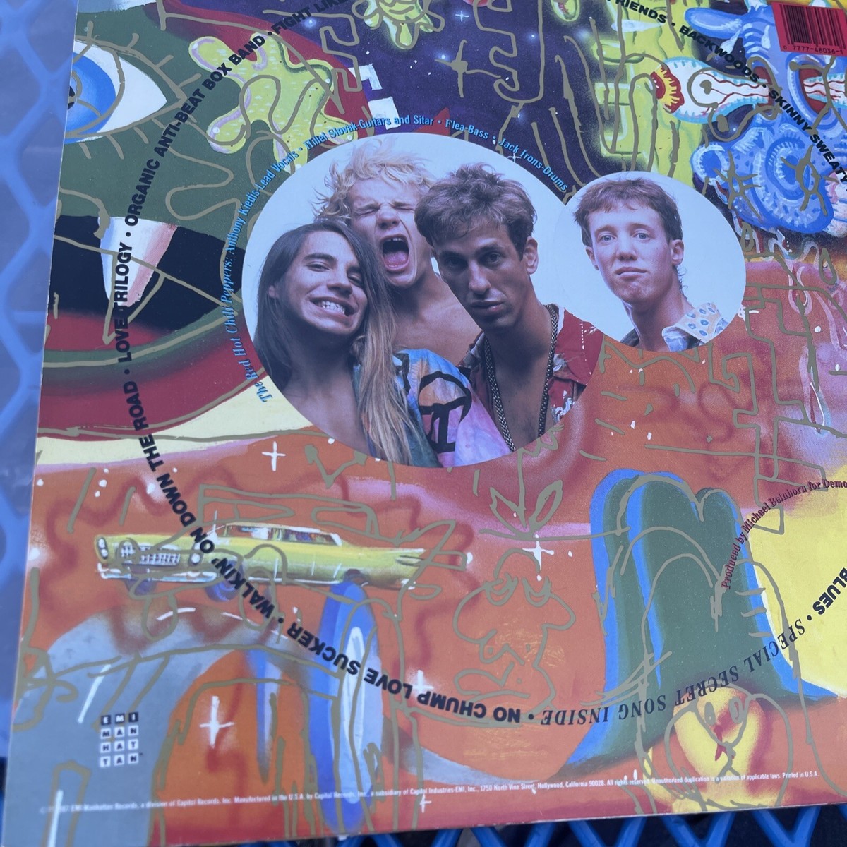 LP Red Hot Chili Peppers The Uplift Mofo Party Plan Vinyl US PRESS