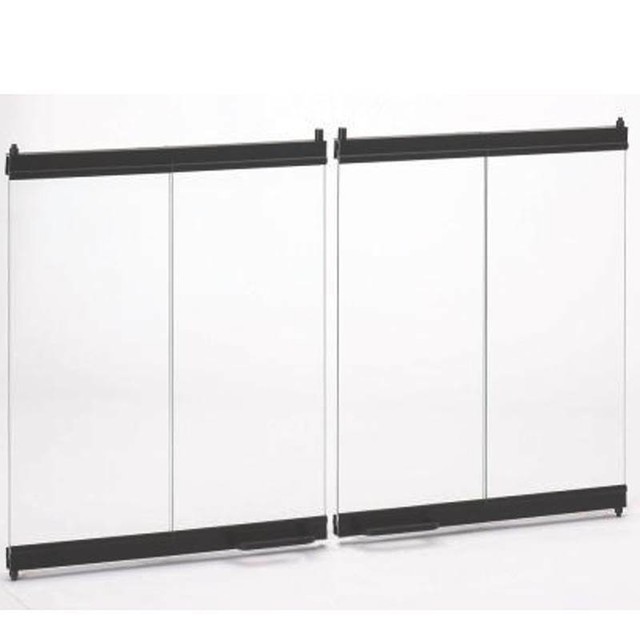 Comfort Flame Bd36 Fireplace Wood Burning Deluxe Aluminum Bi Fold