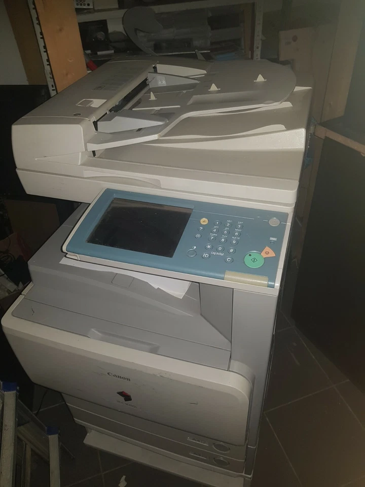 stampante fotocopiatrice printer scanner rete usb Canon iRC3080i colori A3 A4 - Immagine 4 di 4