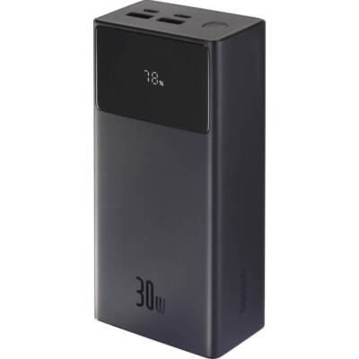Baseus Star Lord Powerbank 30000 mAh Quick Charge 3.0, USB PD 2.0 Schwarz