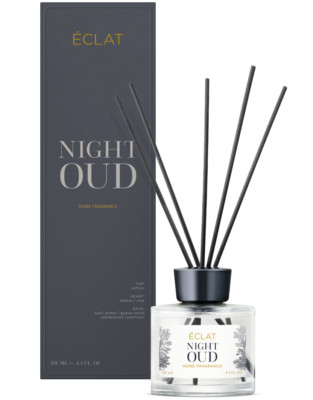 ÉCLAT Night Oud Raumduft Duftstäbchen, langanhaltender Lufterfrischer - 130ml