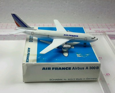 New Vintage Schabak AIR FRANCE Airbus A300 B Diecast 1:600 scale