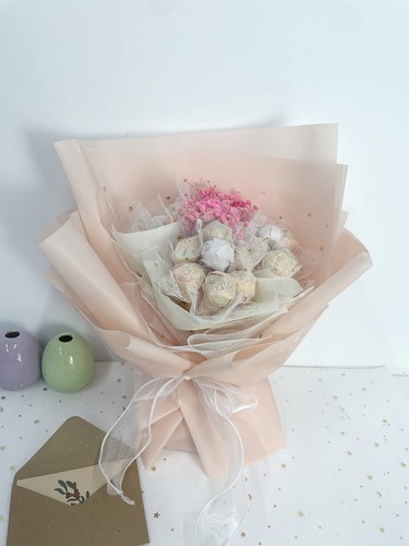 Flower Wrapping Paper - Waterproof Floral Bouquet Wrapping Paper Florist Supp... - 第 4/7 張圖片