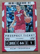Klay Thompson 2020-21 Panini Contenders Prospect Ticket Basketball Card #6