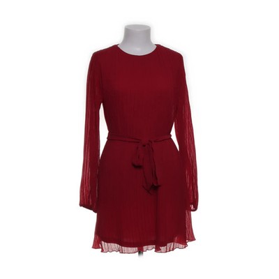 Nelly, Kleid, Größe: 36, Belted Structure Dress, Rot, Polyester, Einfarbig #9Ro