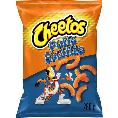 Puffs Cheese Flavoured Snacks 260g - FREE SHIPPING