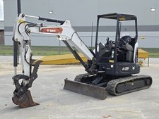 2022 Bobcat E35 Mini Excavator Backhoe Aux Hyd Thumb Bucket Blade bidadoo