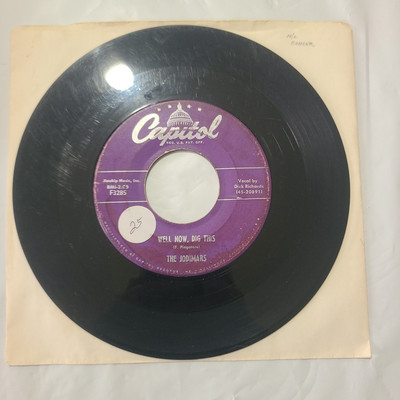The Jodimars ~ Well Now Dig This/ Lets All Rock Together ~ Capitol45 RPM  Record