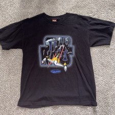 Vintage 1990s Star Wars Episode 1 Droid Fighter Graphic T Shirt Men's XL Black