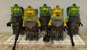 LEGO Atlantis Angler Attack 7978 + 4 Sets 7977, 8056, 8057, 8058
