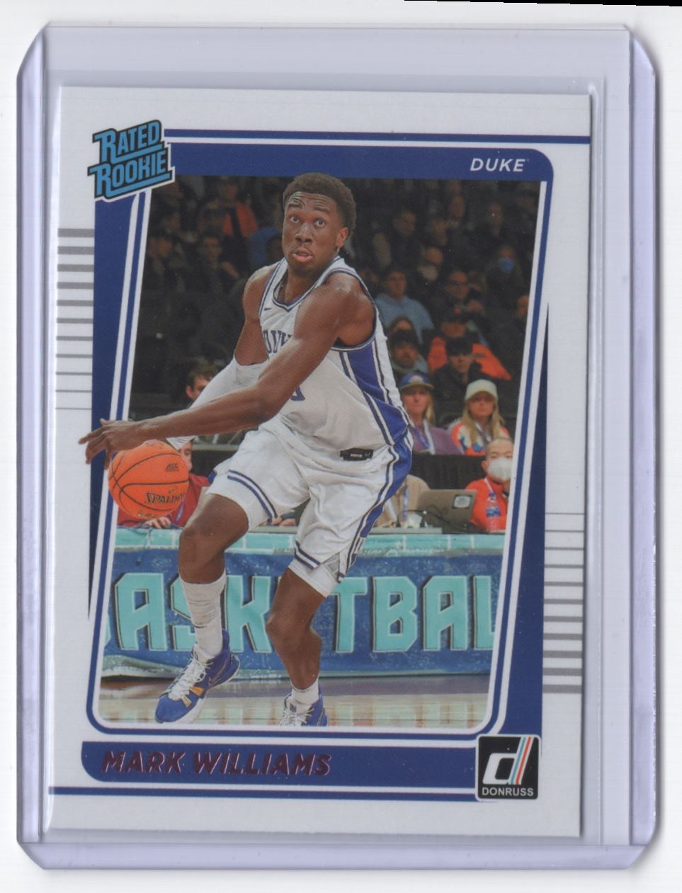 2022-23 Chronicles Donruss Draft Rated Rookie Pink Mark Williams Rookie Duke