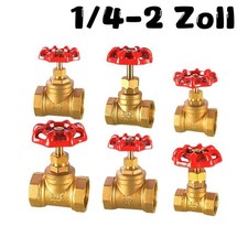 Absperrschieber 1/4-2 Zoll Muffenschieber Schieber Abstellventil Wasser Heizung