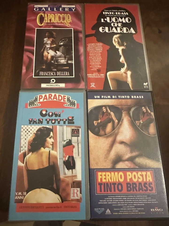 Lotto Bundle 10 Film VHS Tinto Brass - Immagine 2 di 4