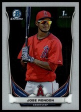 2014 Bowman Chrome Jose Rondon #BCP15 Prospects