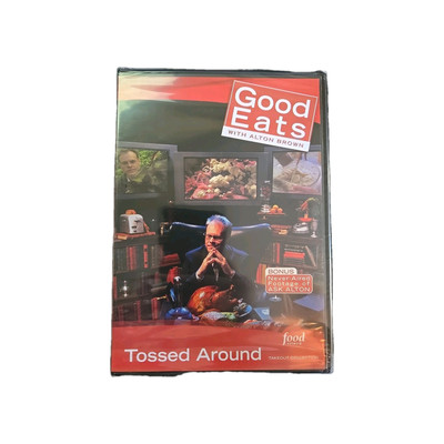 Tossed Around DVD Alton Brown Food Network Series New Factory Sealed