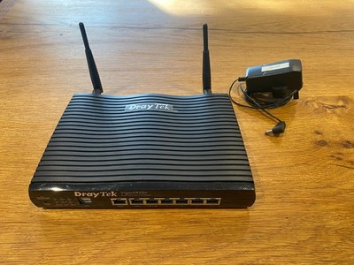 DrayTek Vigor 2925n Dual-WAN WLAN Router Firewall 2x WLAN Antennen