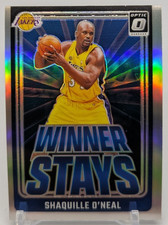 2024-25 Panini Donruss Optic Shaquille O'Neal #11 Winner Stays Silver Holo Prizm
