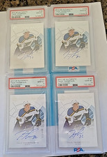 2017-18 Tage Thompson SP Authentic #169 Future Watch Rookie Auto RC /999 PSA 10