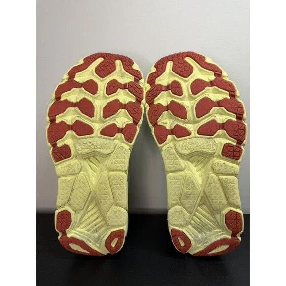 Hoka Clifton 7 Running Shoes Blue Yellow - Womens Size 8.5 thumbnail 7