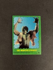 1979 Topps Incredible Hulk Trading Cards 10