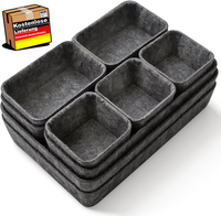 Schubladen Organizer Set, 9 StüCke Ordnungssystem FüR Schublade, KüChe, BüRo & S