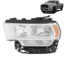 Headlight Assembly Driver Side for 2019-2024 RAM 2500 3500 4500 5500 68360177AE