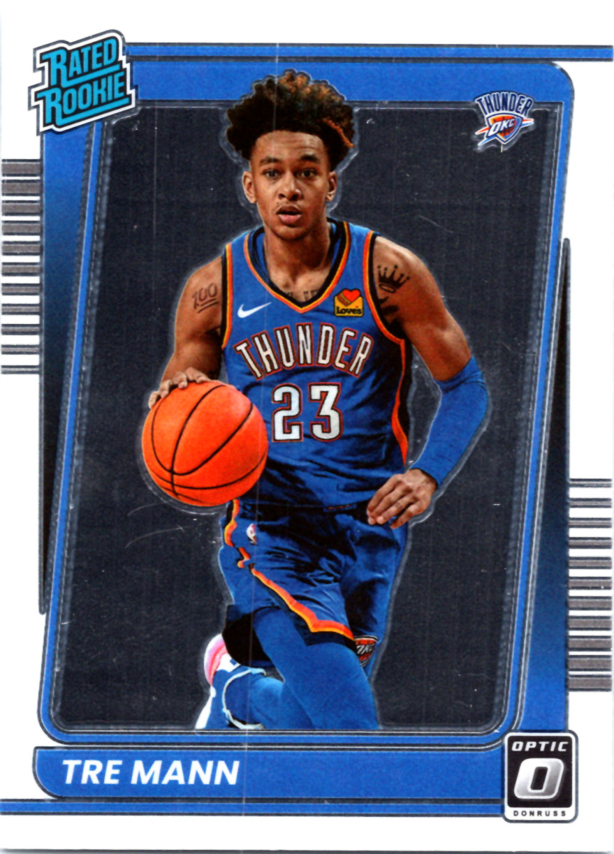 2021-22 Panini Donruss Optic - Tre Mann #168 (RC)