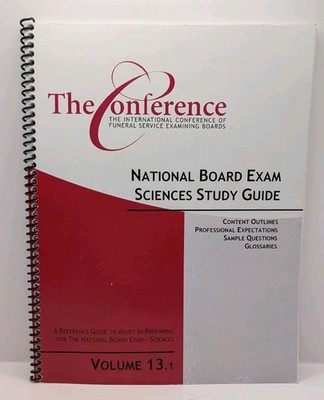 The conference national board exam sciences study guide