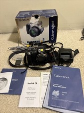 Sony Cyber-shot DSC-H5 Digital Camera Bundle Tested Works No SD Card