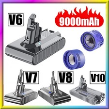 Batteria 9000 mAh per Dyson V8 V7 V6 V10 DC58 batteria SV11 aspirapolvere assoluto 6 Ah DE