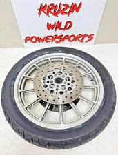 1997 Harley Davidson Sportster Front Wheel Rim DUAL Brake Rotor 13 Spoke 19x2.15