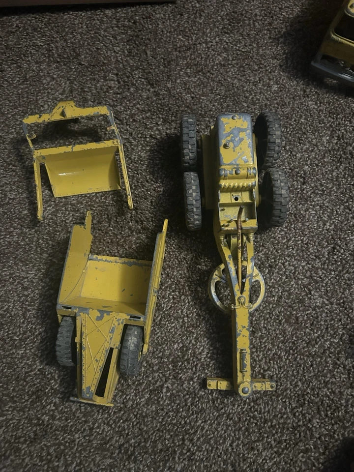 Juguete niveladora de carretera Tonka vintage años 60 Foto 2 de 2