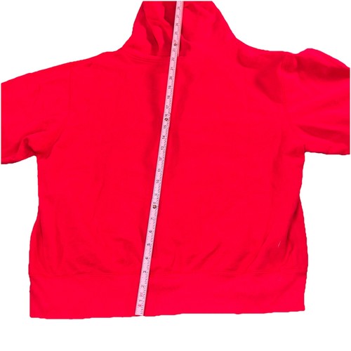 Vintage 1990s BUM Equipment Athletic Dept Red Hoodie Pullover Sweatshirt XL - Picture 7 of 8