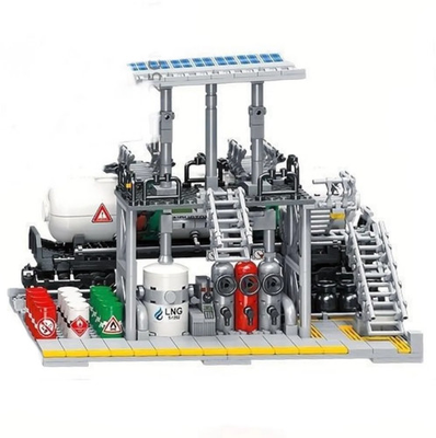 #ad Chemical Plant: Natural Gas Storage Center Building Blocks Set General Jim#x27;s T $46.34
