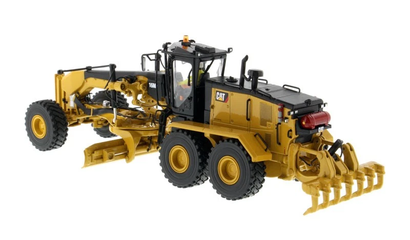 DIECAST MASTERS - Motoniveladora CATERPILLAR 16M3 con conductor y caja metáli... - Imagen 2 de 4