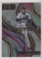 2023 Panini Select Unstoppable Silver Prizm Randy Johnson #SU14 HOF 0c2