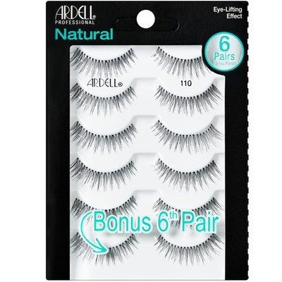 Ardell Natural Eyelash, 110, 6 Pairs