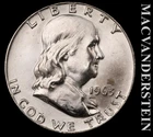 1963-D Franklin Half Dollar- Choice Gem Brilliant Uncirculated Luster #L4111