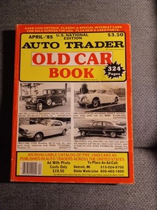 Auto Trader Old Car Book April 1985 US National Edition Catalog Vintage VTG...