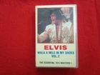 Elvis Presley Walk A Mile In My Shoes2 Cassette tape INDIA indian Clamshell 1995