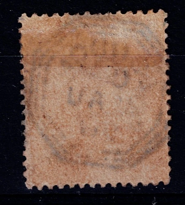 GB QV Stamp 1902 SgO34 5d Dull Purple & Blue Used OW Official Overprint - Image 2 of 2