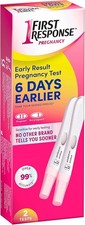 First Response Early Result Pregnancy Test, 2 Count (Pack of 1) - Fast Delivery