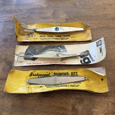 VINTAGE Bead Bridgeport Diamond Jigs 10 oz + 14 oz (2) - ALL NEW SEALED