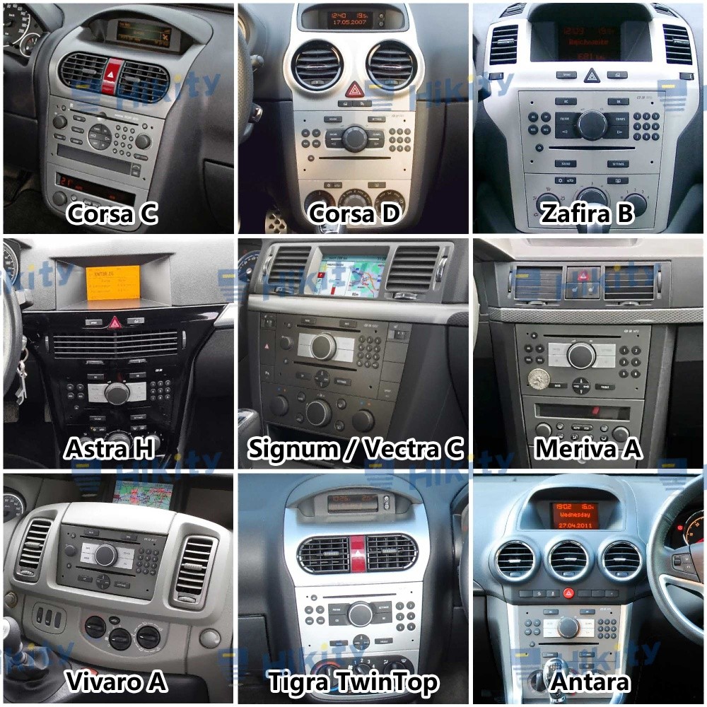 Autoradio Android 15 Apple Carplay GPS 6+128G per Opel Corsa Astra Vectra Zafira foto 2