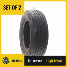 Set Of 2 Used 27565r18 Michelin Defender Ltx Ms 2 116t - 1032 Set Of 2 Used 27565r18 Michelin Defender Ltx Ms 2 116t - 1032