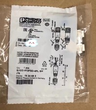 1pcs Phoenix Contact 1424683 connector SACC-M12FSD-4PL SH PN
