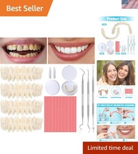 35-Pcs Portable Denture DIY Kit: Convenient F...