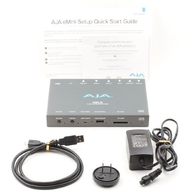 AJA Helo H.264 Streamer und Recorder fast unbenutzt