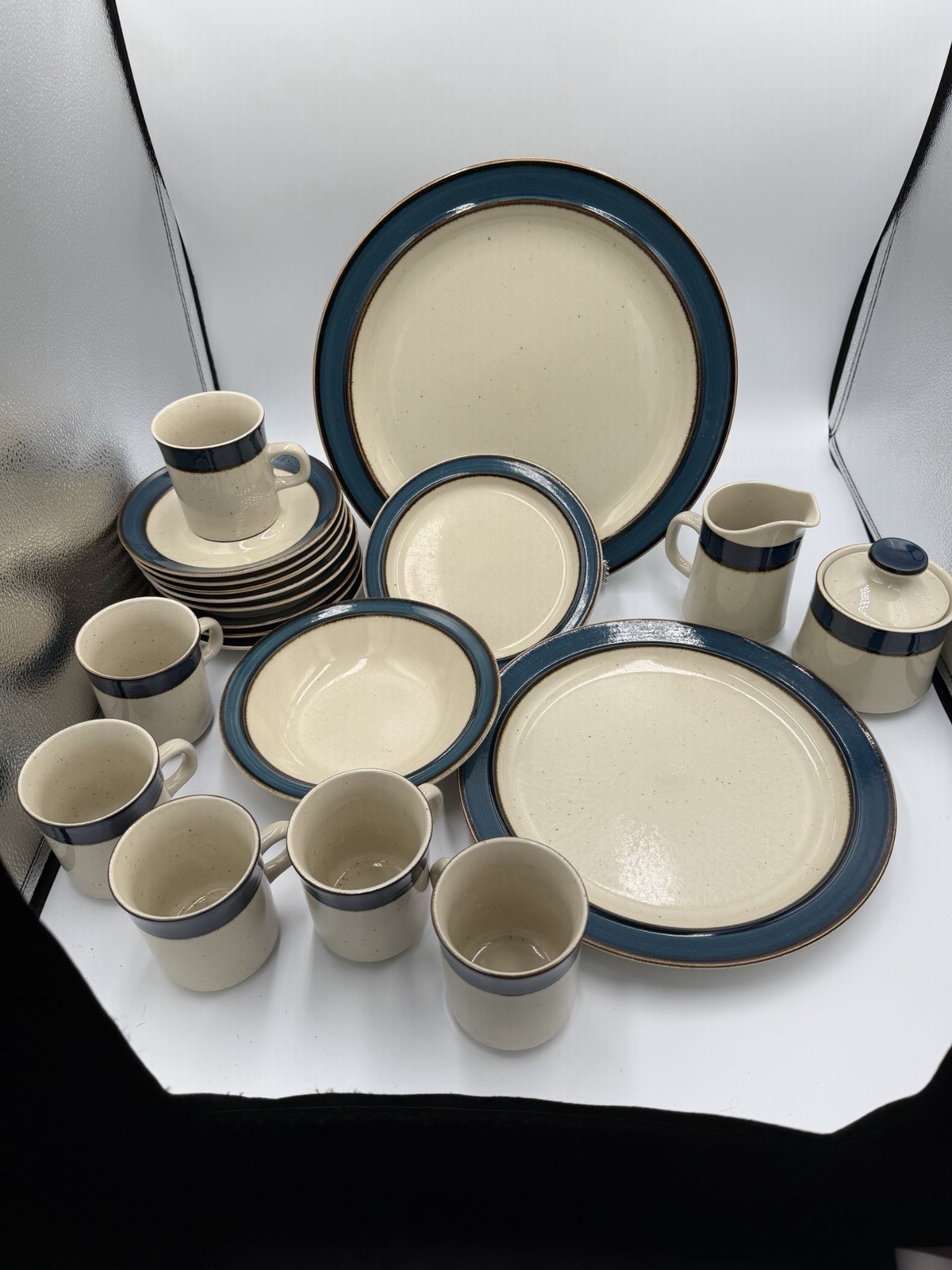Vintage Sango Rainbow Stoneware 625 Mariana 20 Pieces