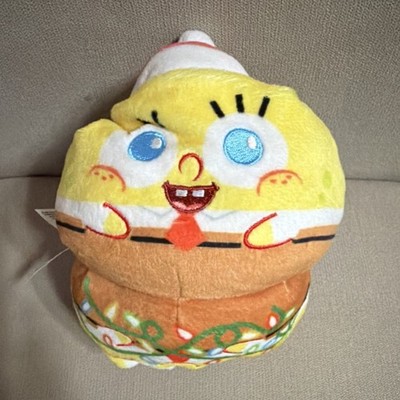 teeturtle Reversible SpongeBob SquarePants Plush Yellow Brown